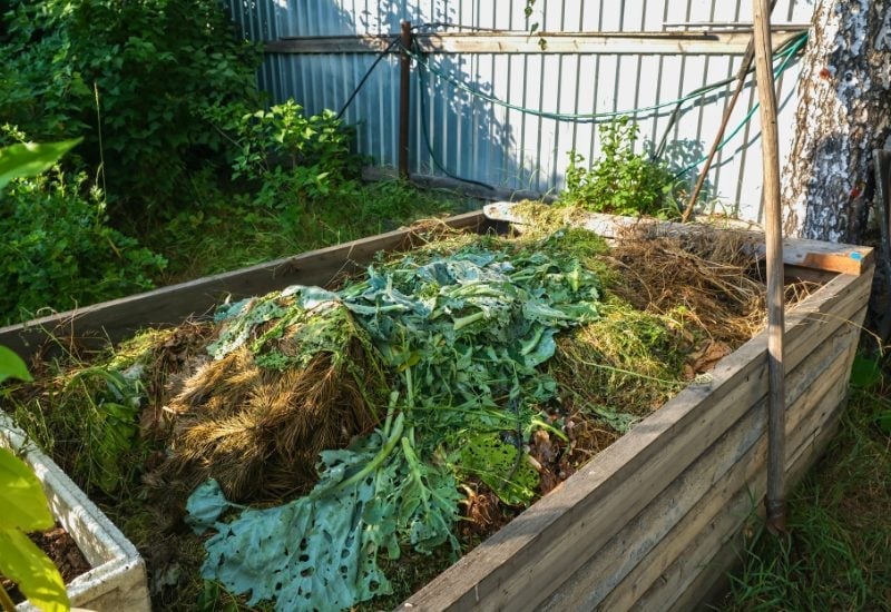 Vul uw composthoop aan met lenteafvalmateriaal